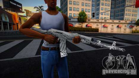 Gun Black Angel - AK47 для GTA San Andreas