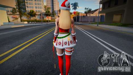 Mujer en navidad 5 для GTA San Andreas