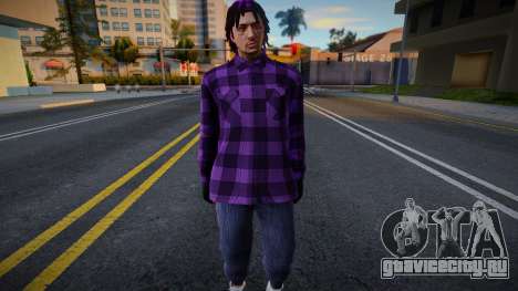 Purple Skin 1 для GTA San Andreas