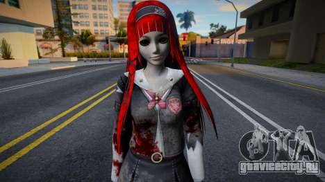 Zombie Colegiala для GTA San Andreas