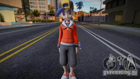 Pokemon Masters Ex: Protagonist - Ethan для GTA San Andreas