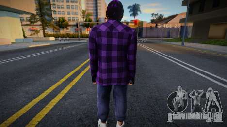 Purple Skin 1 для GTA San Andreas