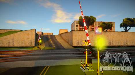 Indonesian Wantech Railroad Crossing v9 для GTA San Andreas