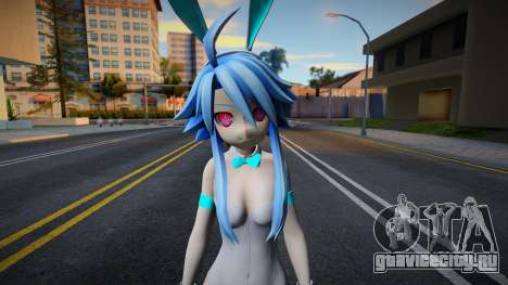 White Heart Bunny Outfit для GTA San Andreas
