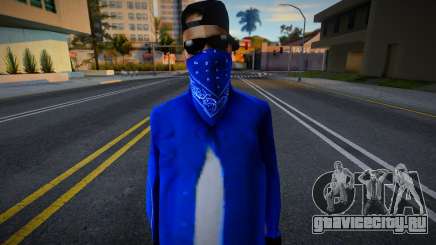 Crips Skin 2 для GTA San Andreas