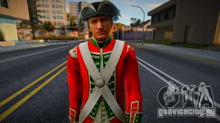 Английская морская пехота (18 век) v2 для GTA San Andreas