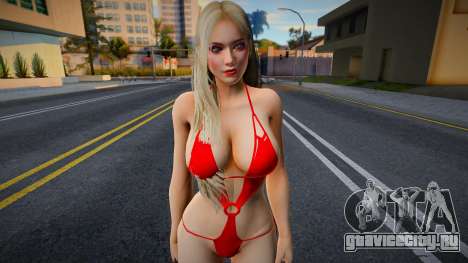 Helena Red Bikini для GTA San Andreas