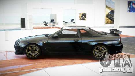 Nissan Skyline R34 GT-R XS S10 для GTA 4