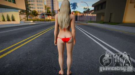 Helena Red Bikini для GTA San Andreas