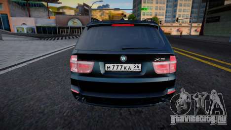 BMW X5 Black для GTA San Andreas