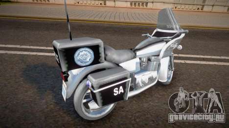 Police bike from GTA SA DE для GTA San Andreas