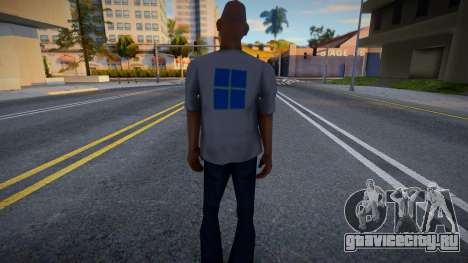 Old man Windows 11 T-shirt для GTA San Andreas