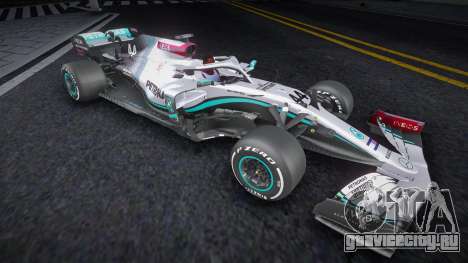 Mercedes-AMG F1 W11 EQ Performance [Silver] для GTA San Andreas