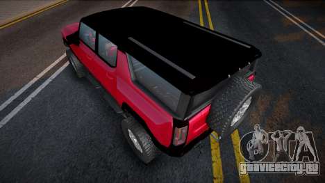 GMC Hummer 4-door 2022 для GTA San Andreas