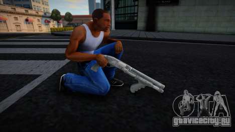 New Gun Chromegun 2 для GTA San Andreas