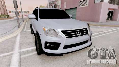 Lexus LX 570 25th Anniversary 2014 для GTA San Andreas