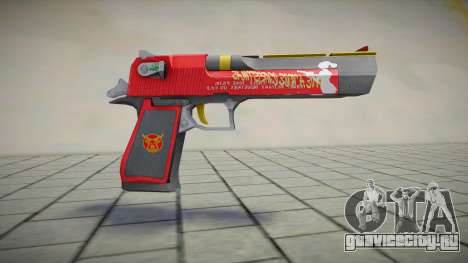Red-Yellow Deagle для GTA San Andreas
