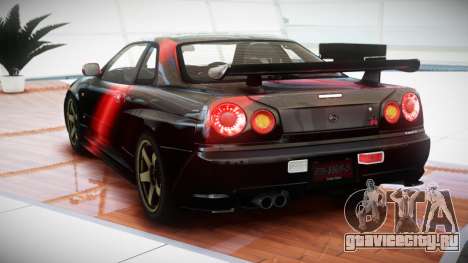 Nissan Skyline R34 GT-R XS S5 для GTA 4