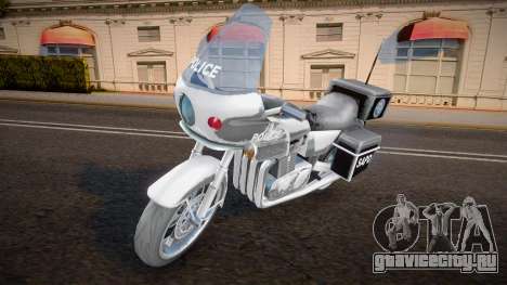 Police bike from GTA SA DE для GTA San Andreas