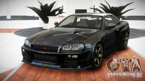 Nissan Skyline R34 GT-R XS S10 для GTA 4