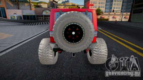 Jeep Wrangler (Evil) для GTA San Andreas