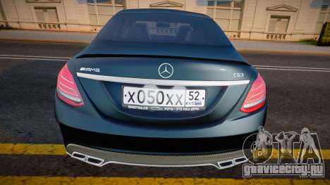 Mercedes-Benz C63 (Dag.Drive) для GTA San Andreas