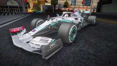 Mercedes-AMG F1 W11 EQ Performance [Silver] для GTA San Andreas