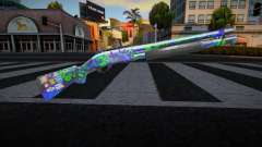 New Gun Chromegun для GTA San Andreas