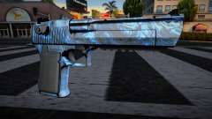 Blue Gun Desert Eagle для GTA San Andreas