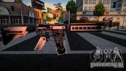 Красочный M4 HD 1 для GTA San Andreas