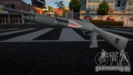 Modern Chromegun 1 для GTA San Andreas