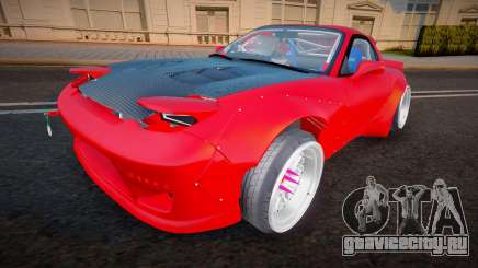 2002 Mazda RX-7 Spirit R Rocket Bunny для GTA San Andreas