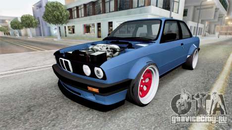 BMW 316i Coupe (E30) Tufts Blue для GTA San Andreas