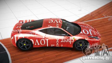 Ferrari 458 Italia RT S4 для GTA 4
