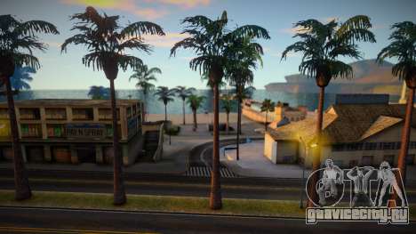 More Palm Trees on Verona Beach Road для GTA San Andreas