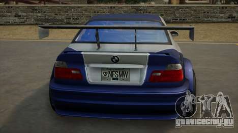 BMW M3 GTR (E46) из Need For Speed: Most Wanted