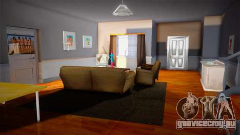 New CJ House Textures для GTA San Andreas