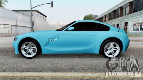 BMW Z4 M Coupe (E86) 2007 Turquoise для GTA San Andreas