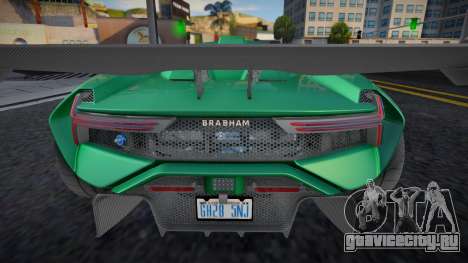 2020 Brabham BT62R для GTA San Andreas