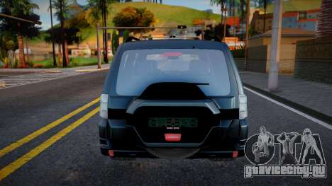 Mitsubishi Pajero IV 2015 Evil для GTA San Andreas