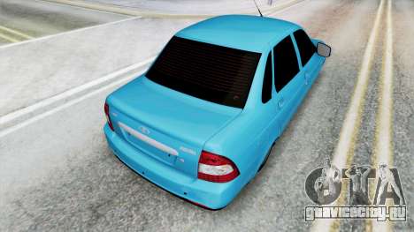 Lada Priora Sedan (2170) Spanish Sky Blue для GTA San Andreas