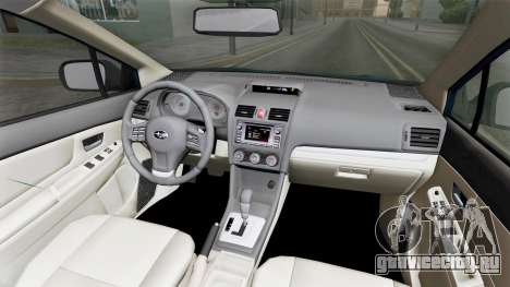 Subaru Impreza Sedan (GJ) 2012 для GTA San Andreas