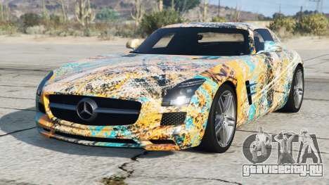 Mercedes-Benz SLS Golden Glow