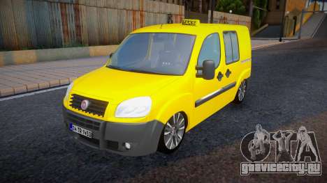 Fiat Doblo Taksi для GTA San Andreas