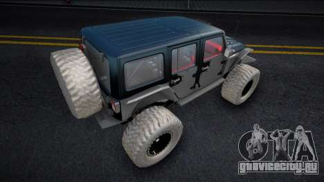 Jeep Wrangler CCD для GTA San Andreas