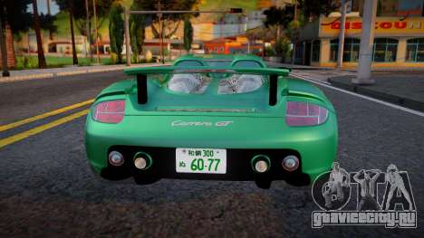 2003 Porsche Carrera GT Undercover Police для GTA San Andreas
