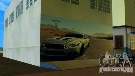Need For Speed Payback Mural VC для GTA Vice City