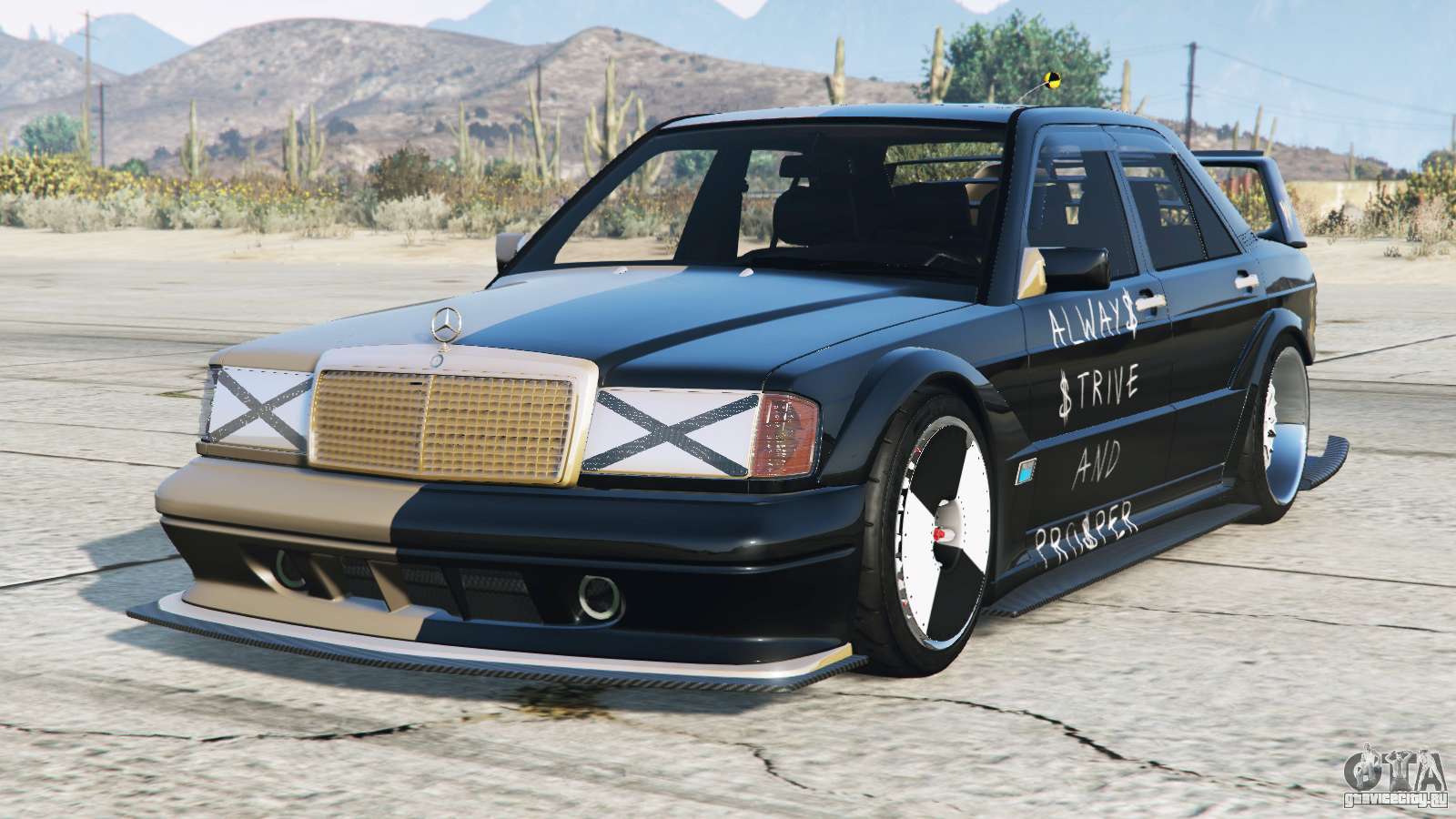 Mercedes-Benz 190E ASAP Rocky для GTA 5