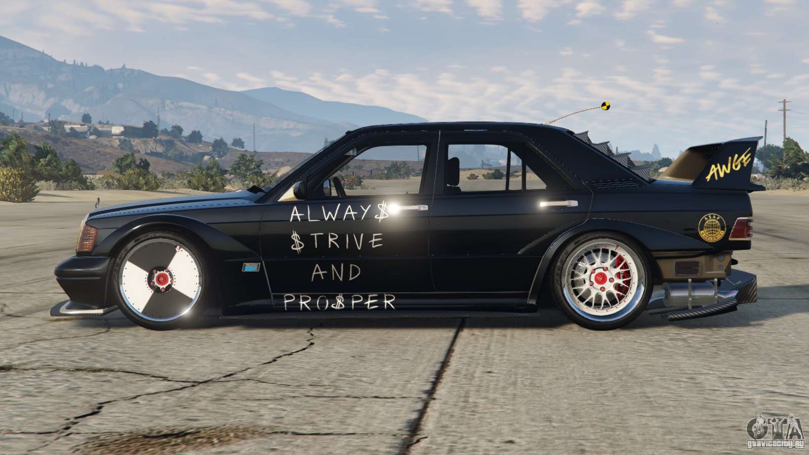 Mercedes Benz 190e ASAP Rocky