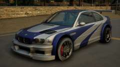 BMW M3 GTR (E46) из Need For Speed: Most Wante 1 для GTA San Andreas Definitive Edition